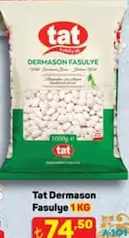 TAT BAKLİYAT DERMASON FASULYE 1 KG